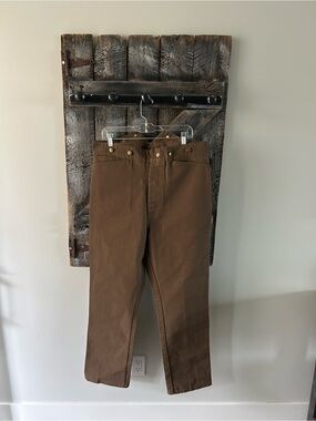 Men's Frontier Classics Brown Work-Style Straight Leg Pants